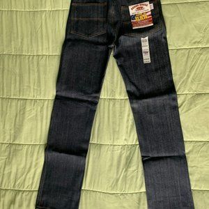 RoundHouse - American Made Jeans Slim Fit 32x34 Brand New w/ Tags, Unwashed